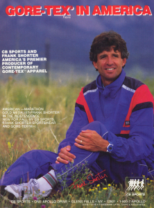 Frank Shorter and Gore-Tex